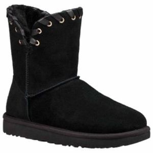 UGG AIDAH BLACK SHORT BOOTS